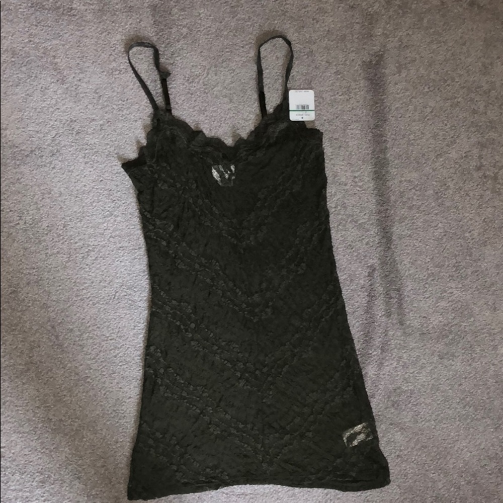 Free People Intimates Lace Tank Top L